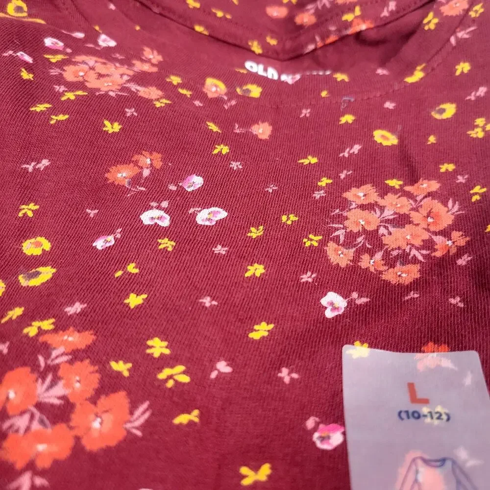 Old Navy Bundle 2 Girls‎ Long Sleeve Tops Size 10-12 New with Tags